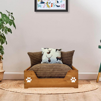 Small Dog Bed, wooden dog bed, bed for my dog, personalised dog bed