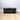 Double Personalised Raised Dog Bowl Stand 25cm High - Ebony Black