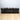 Triple Personalised Raised Dog Bowl Stand 25cm High - Ebony Black