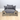 Ash Grey & Corduroy Grey - Wooden Personalised Dog Beds - Blue Diamond