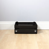Small Personalised Cat Toy Box -Cat Toys, Personalised Cat Toys, Cat Toy Box, small pet toy box, Black Toy Box
