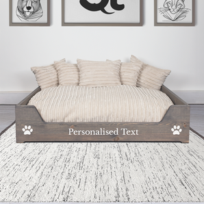 Large Wooden Bed