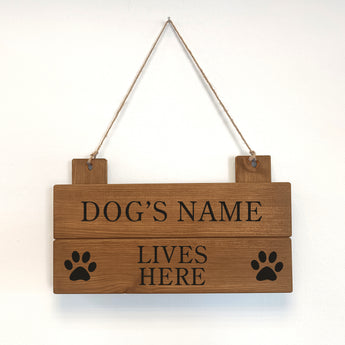 Personalised Pet Sign - Royal Oak