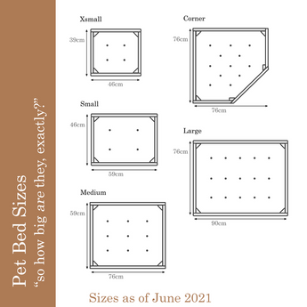 How to choose the right pet bed size