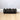 Double Personalised Raised Dog Bowl Stand 17cm High - Ebony Black