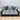 Medium Wooden Personalised Dog Bed (59 x 76cm) - Ebony Black & Grey Polka Dot